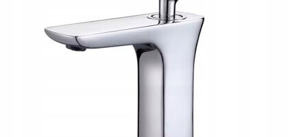 bateria nablatowa chrom kwadrat niska